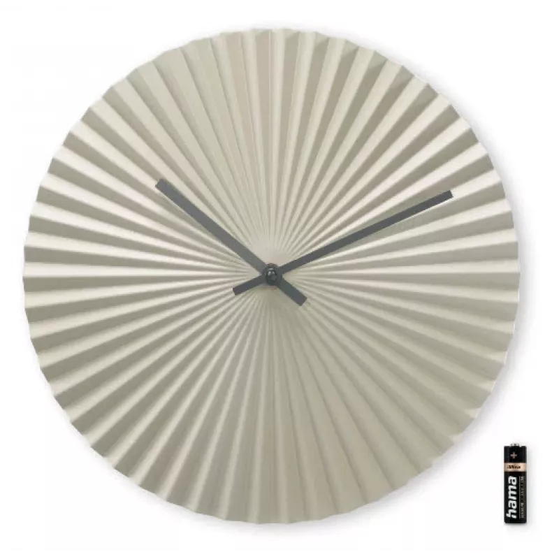 Hama Barbados orologio al quarzo rotondo verde, grigio