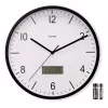Hama Lanzarote orologio da parete radiocontrollato rotondo nero