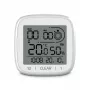 Orologio digitale Hama 00185893 quadrato bianco da parete/da tavolo batteria AAA