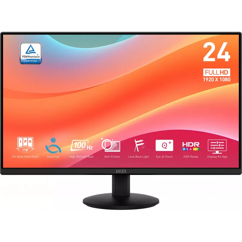 MSI Pro MP242L monitor per computer 60,5 cm (23,8