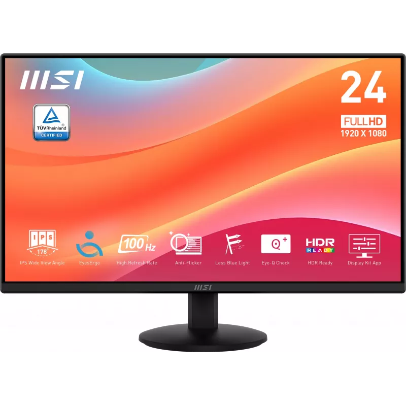 MSI Pro MP242L monitor per computer 60,5 cm (23,8