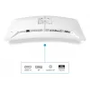 Philips Evnia 5000 34M2C5501A/00 monitor per computer 86,4 cm (34 inch) 3440 x 1440 pixel Wide Quad HD LCD bianco