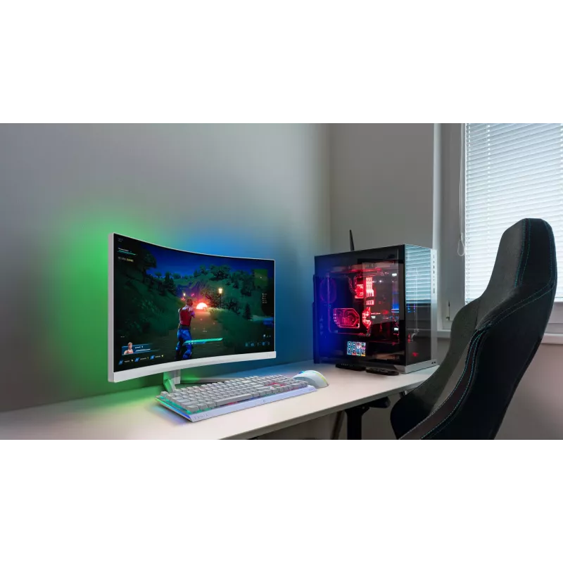Philips Evnia 5000 34M2C5501A/00 monitor per computer 86,4 cm (34 inch) 3440 x 1440 pixel Wide Quad HD LCD bianco