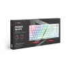 Tastiera gaming Savio Phenix WHITE GAT giallo USB Bluetooth QWERTY