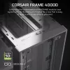 CORSAIR mid-tower - case Midi Frame 4000d bianco