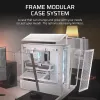CORSAIR mid-tower - case Midi Frame 4000d Rs ArGB bianco