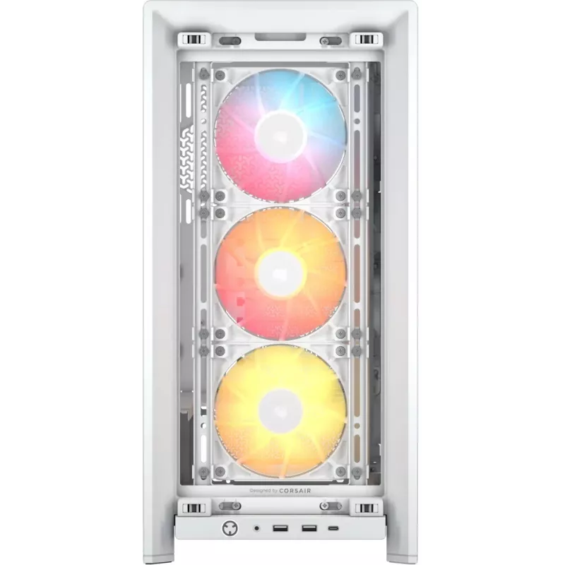 CORSAIR mid-tower - case Midi Frame 4000d Rs ArGB bianco