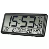 Hama Jumbo orologio digitale rettangolare nero