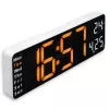Hama Santa Cruz orologio digitale rettangolare nero