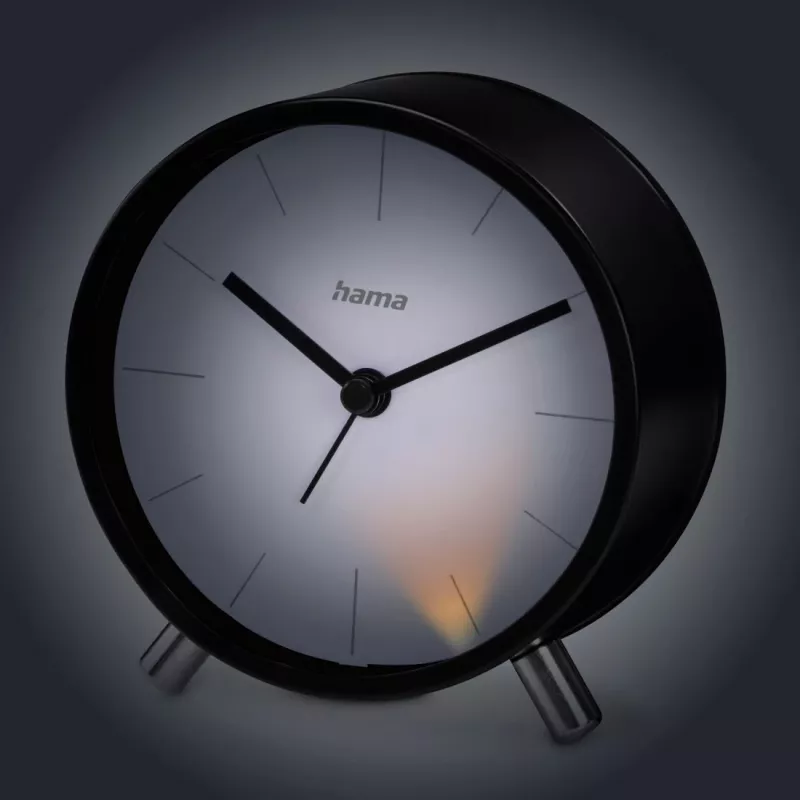 Hama Flores nero, acciaio inox, bianco