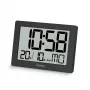 Orologio digitale Hama 00222230 rettangolare nero da parete/da tavolo a batteria