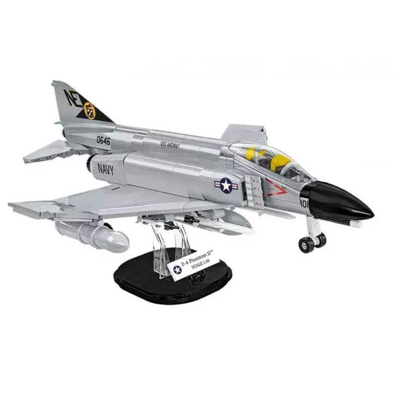 Cobi Blocks Armed Force F-4 Phantom II modello, kit di costruzione da 703 pezzi