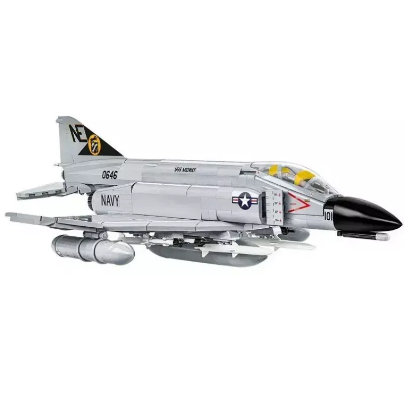 Cobi Blocks Armed Force F-4 Phantom II modello, kit di costruzione da 703 pezzi