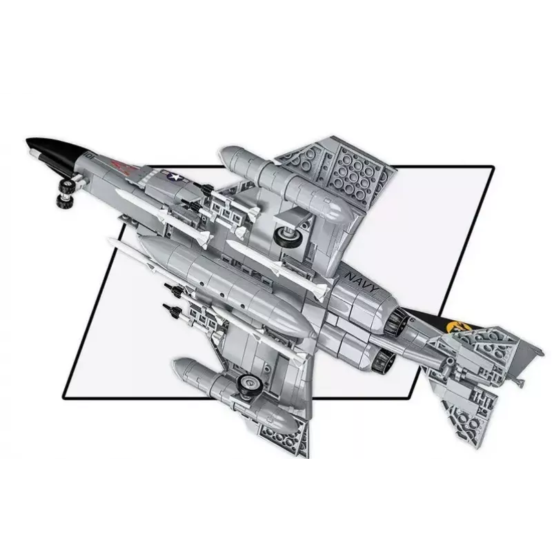 Cobi Blocks Armed Force F-4 Phantom II modello, kit di costruzione da 703 pezzi