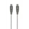GEMBIRD Premium cavo di ricarica e dati Type-C Power Delivery (PD) 100W, 1,5m - grigio