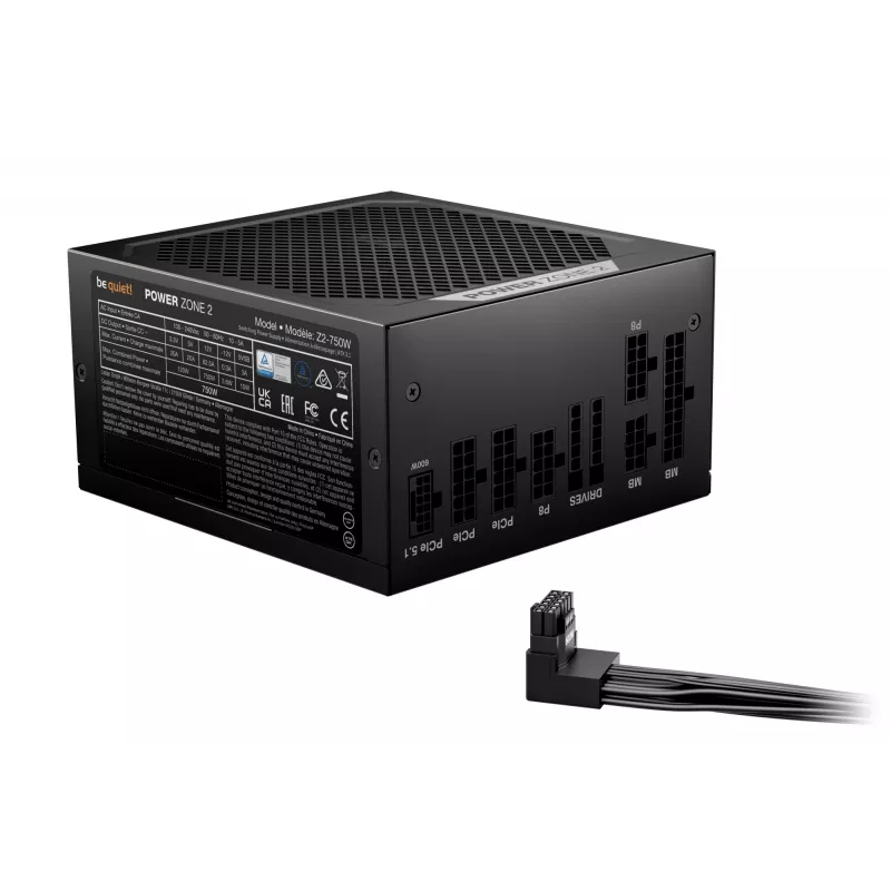 be quiet! POWER ZONE 2 750W alimentatore 20+4 pin ATX ATX nero