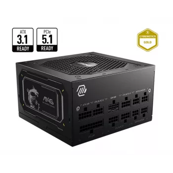 MSI MAG A750GL PCIE5 II alimentatore 750 W 20+4 Pin ATX ATX nero