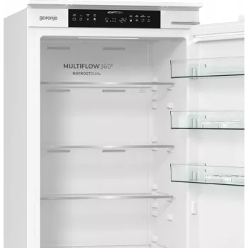 Gorenje frigorifero-congelatore combinato NRKI519E41 BK070, 284 L, SN-N, 6 kg/24h, E, vano Fresh Zone, bianco