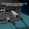 TP-Link cavo Direct Attach 10G SFP+ da 3 metri, 3 m, DAC, SFP+, SFP+