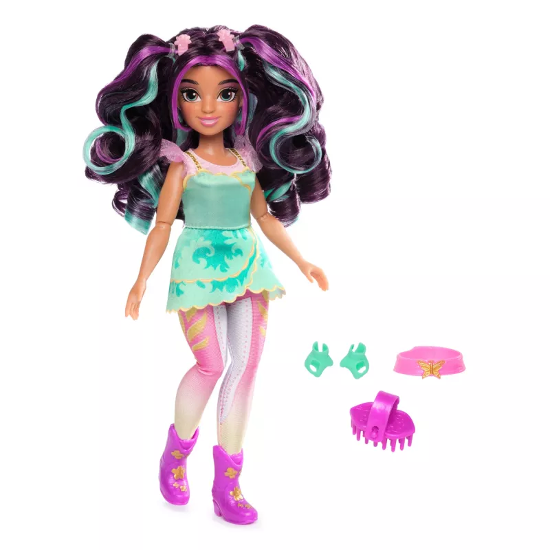 Bambola moda Spinmaster Unicorn Academy Ava 241 mm multicolore
