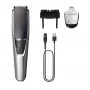 Rifilatore barba Philips BEARDTRIMMER serie 3000 BT3239/15, 0,5 mm–10 mm, 20 livelli di lunghezza, ricaricabile USB, nero/argento