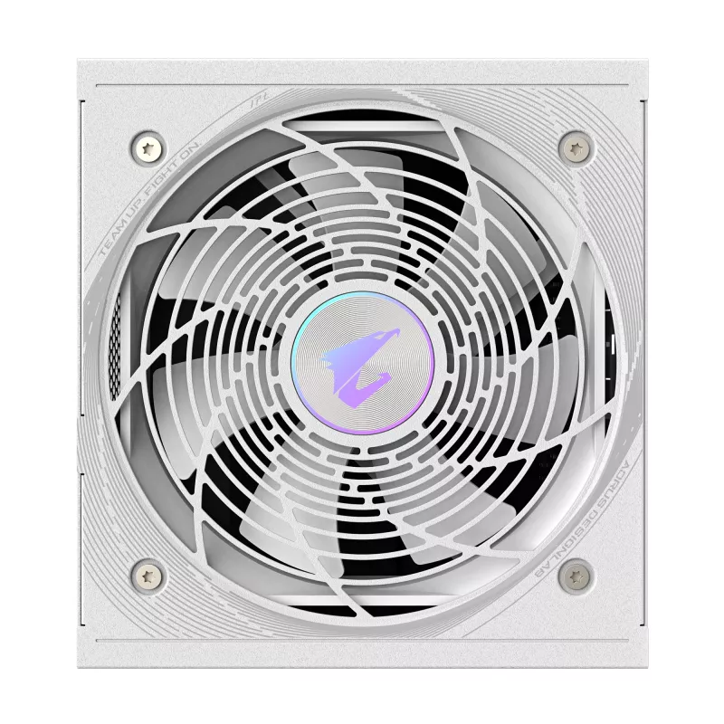 Alimentatore GIGABYTE AORUS ELITE P850W 850W ATX 80 PLUS Platinum completamente modulare bianco ventola 120mm
