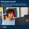 HP Poly Blackwire 5210 Mono USB-C Headset + spina 3,5 mm + adattatore USB-C/A