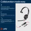 HP Poly Blackwire 5210 Mono USB-C Headset + spina 3,5 mm + adattatore USB-C/A