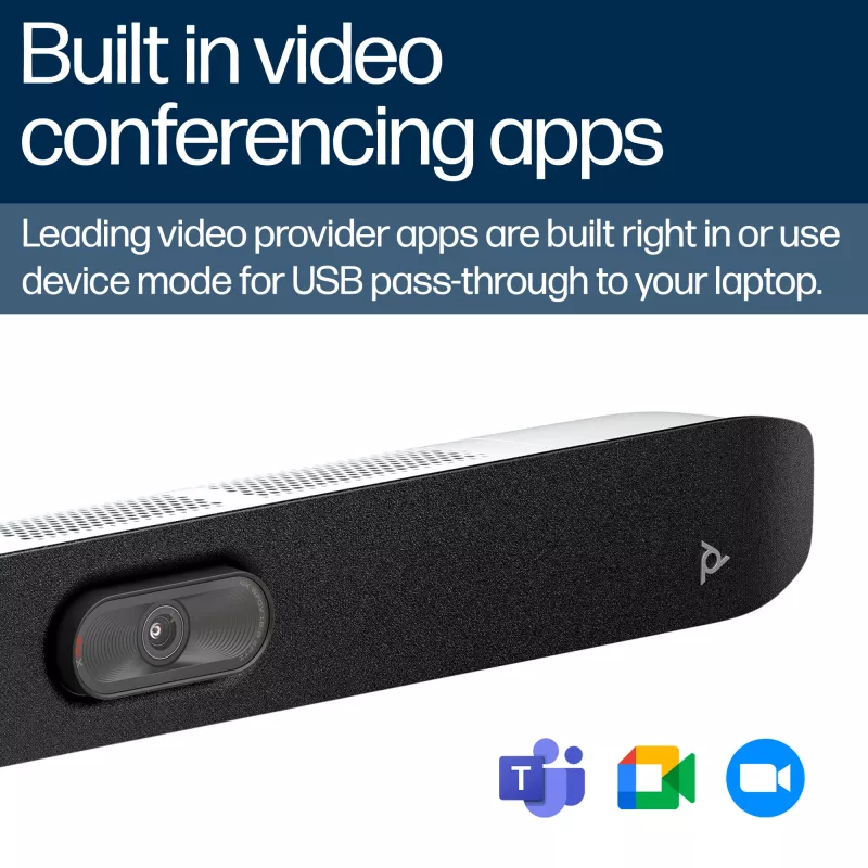 HP Poly Studio X32 video bar all-in-one senza alimentatore