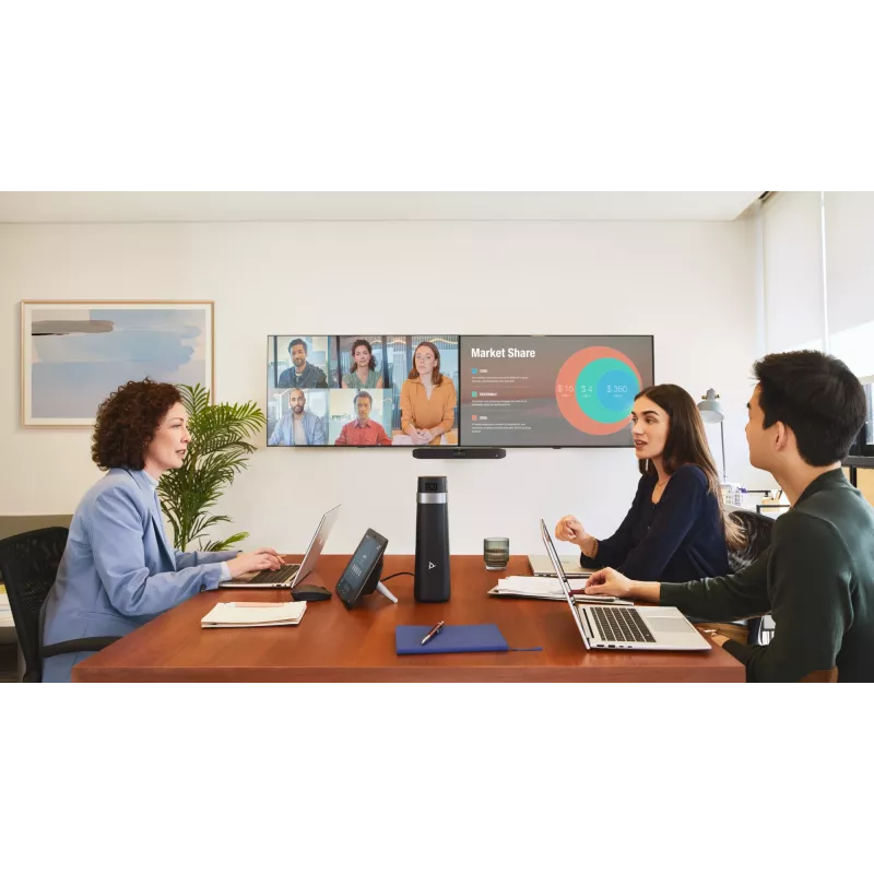 HP Poly Studio X32 video bar all-in-one senza alimentatore