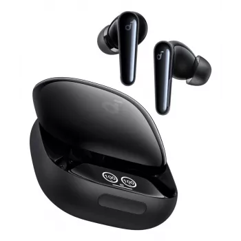 Headset Anker Liberty 4 Pro — in-ear TWS Bluetooth, USB Type-C, nero, per chiamate, musica, sport