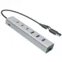 i-tec hub di ricarica in metallo USB-C/USB-A 7 porte (3x USB-C, 4x USB-A)