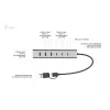 i-tec hub di ricarica in metallo USB-C/USB-A 7 porte (3x USB-C, 4x USB-A)