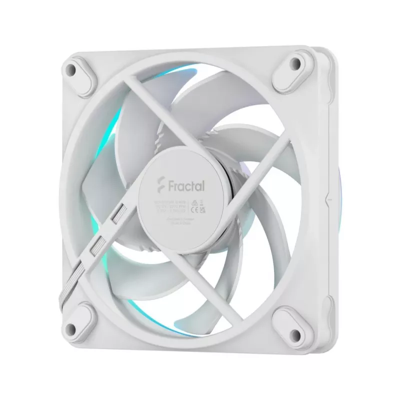 FRACTAL DESIGN ventola di raffreddamento Momentum 12 RGB bianco