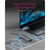 ICY BOX IB-DK4022a-CPD con filo USB 3.2 Gen 1 (3.1 Gen 1) Type-C alluminio, argento