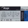 Akyga AK-B1-700 Basic alimentatore ATX 700 W, PFC passivo, ventola 120 mm, grigio