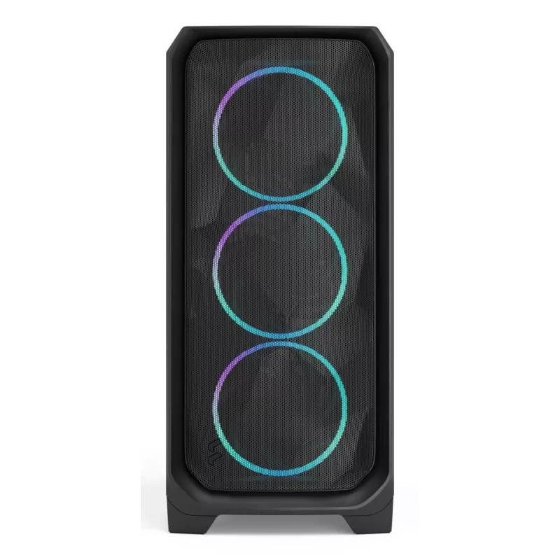 Case PC Fractal Design Meshify 3 nero RGB TG Light Tint ATX