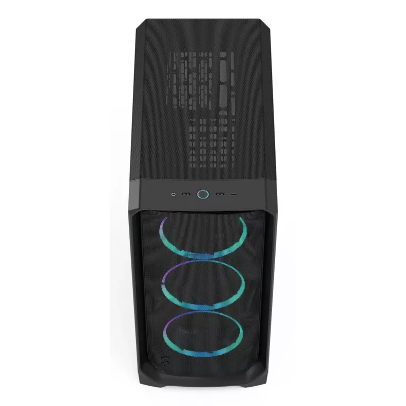 Case PC Fractal Design Meshify 3 nero RGB TG Light Tint ATX
