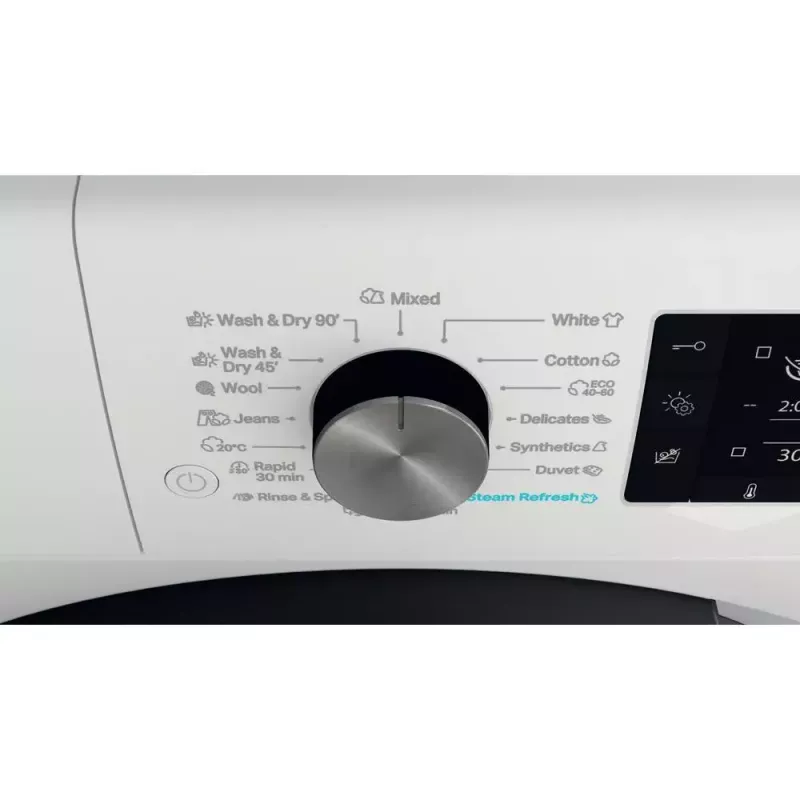 Whirlpool FFWDD1076258B lavasciuga a libera installazione a carica frontale bianco