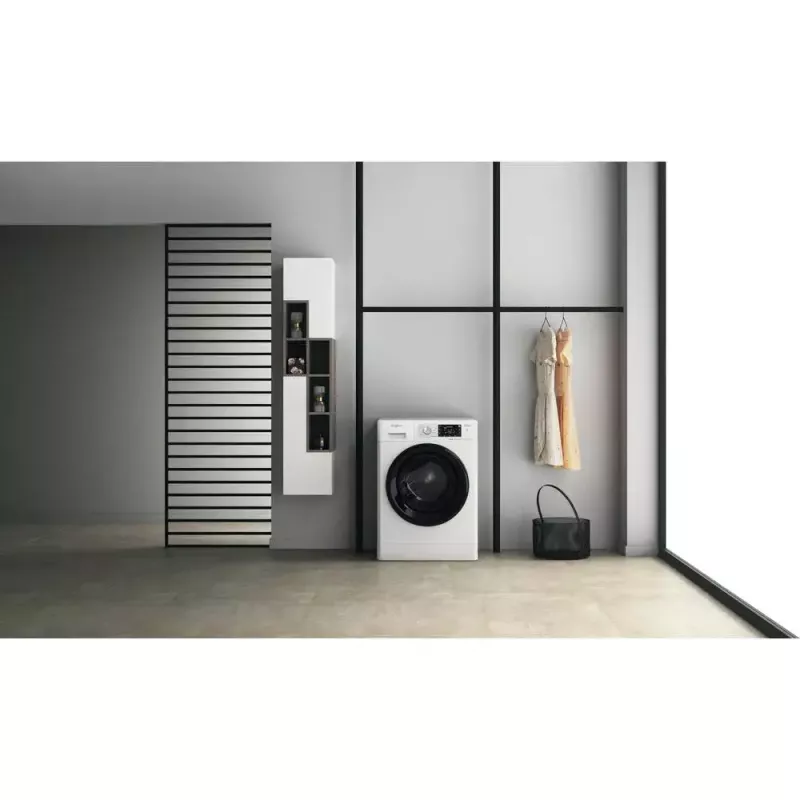 Whirlpool FFWDD1076258B lavasciuga a libera installazione a carica frontale bianco