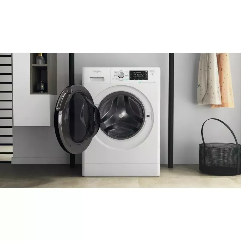 Whirlpool FFWDD1076258B lavasciuga a libera installazione a carica frontale bianco