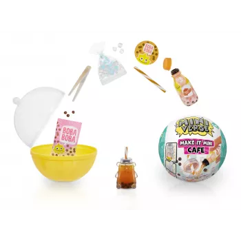 Miniverse Make It Mini Foods: Cafe in PDQ Serie 4, 8 anni, multicolore, plastica