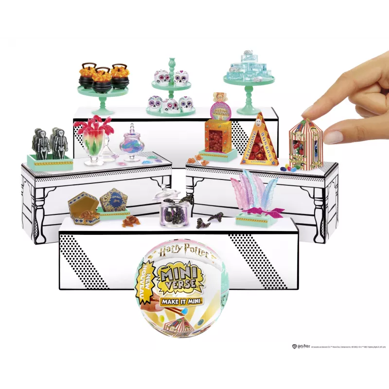 Miniverse Make It Mini Harry Potter Honeydukes in PDQ, 8 anni, multicolore, plastica