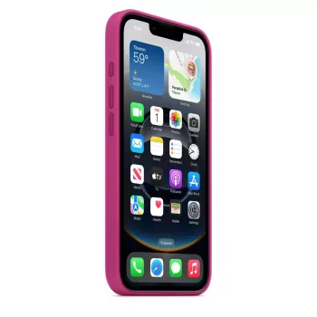 APPLE custodia in silicone Apple iPhone 16e fucsia