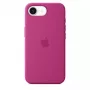 APPLE custodia in silicone Apple iPhone 16e fucsia