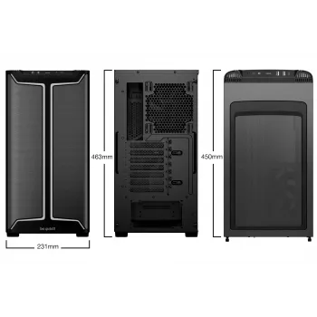 Case per PC be quiet! Pure Base 501 DX nero Midi Tower