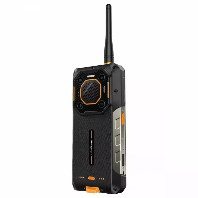 Ulefone Armor 26 Ultra smartphone 5G, walkie-talkie, 12GB RAM, 512GB, IP69K, nero (senza caricabatterie)