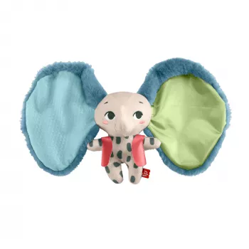 Peluche MATTEL Fisher-Price Planet Friends elefante dalle orecchie giganti HKD63, elefante peluche compagno