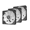 Genesis Oxal 120 ARGB ventola per case, confezione da 3, nera, NGF-2265