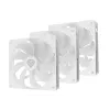 Genesis Oxal 120 ARGB ventola per case, confezione da 3, bianca, NGF-2266
